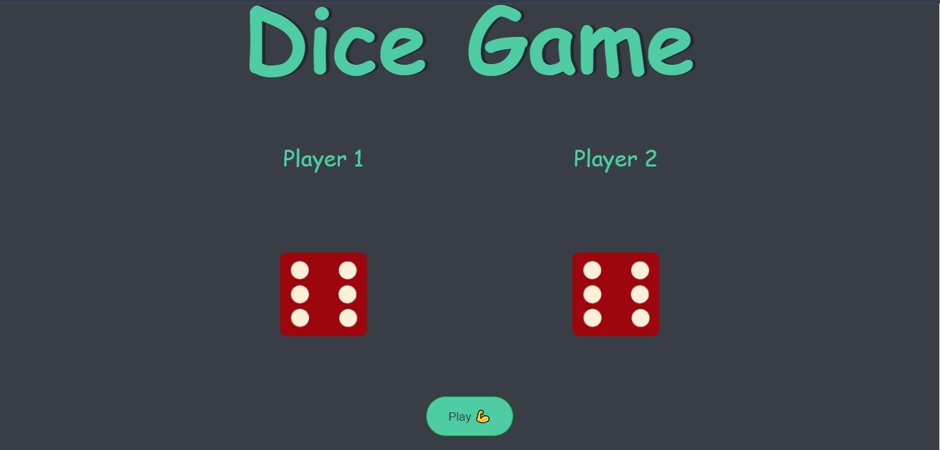 Dice-Game-website